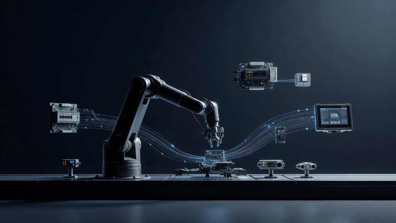 Automatización industrial de línea de producción en automoción