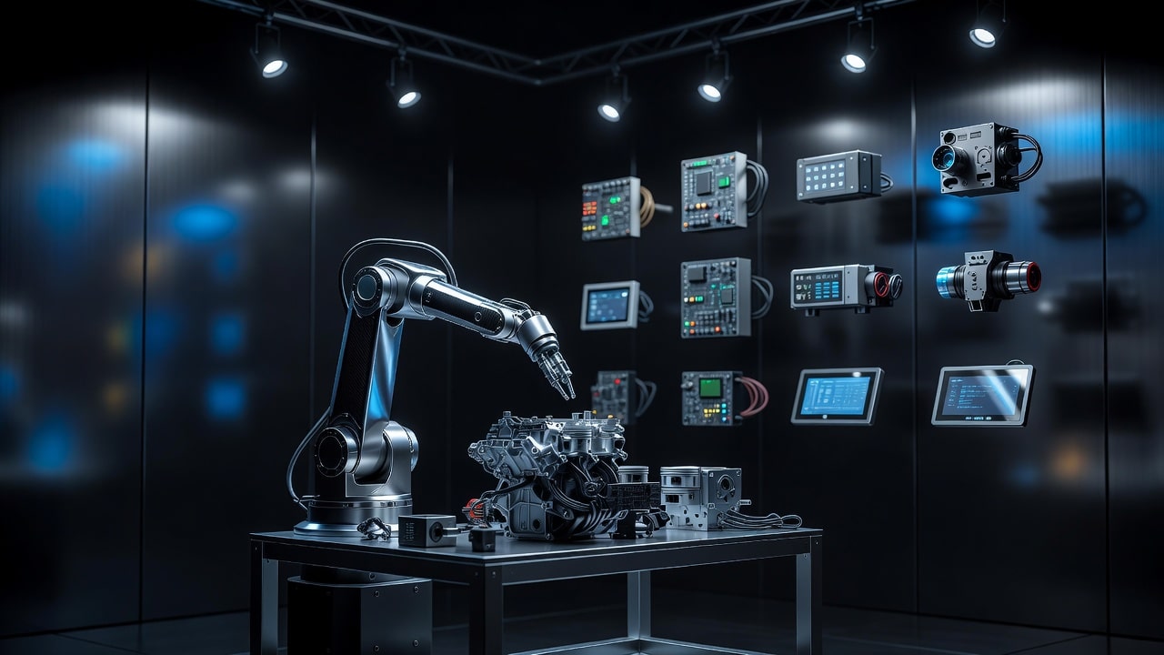 Línea de producción automatizada en sector automoción